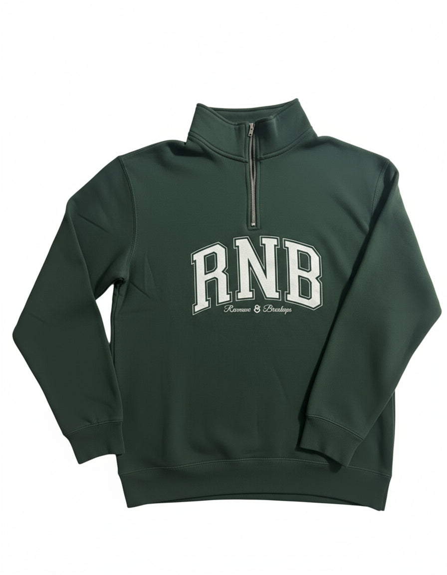 R&B Sport - 3/4 Zip (Green)